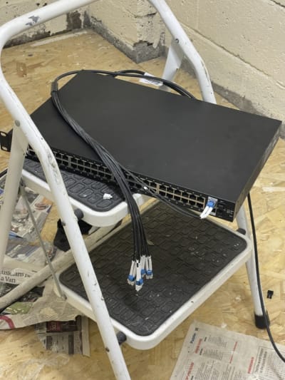 EdgeSwitch lite with fiber uplink